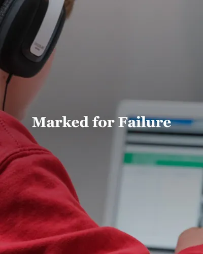 Cover image for Marked for Failure