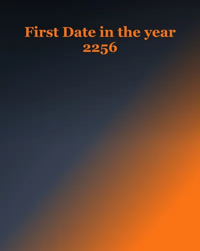 Cover image for First Date in the year 2256