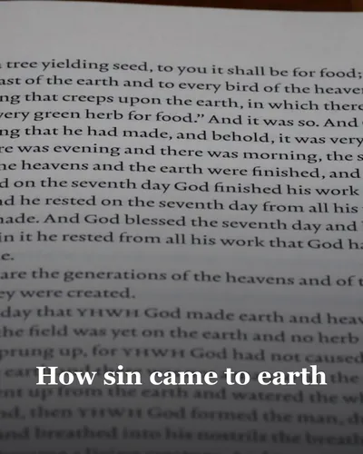 Cover image for How Sin Came to Earth