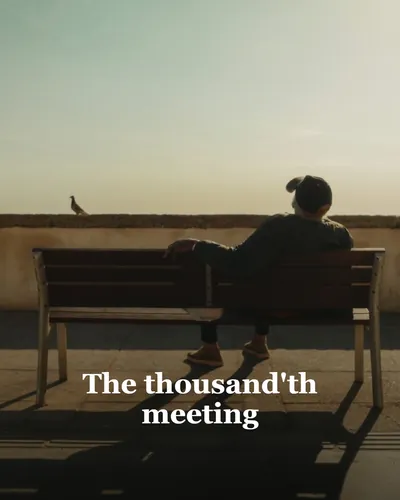 Cover image for The thousand'th meeting