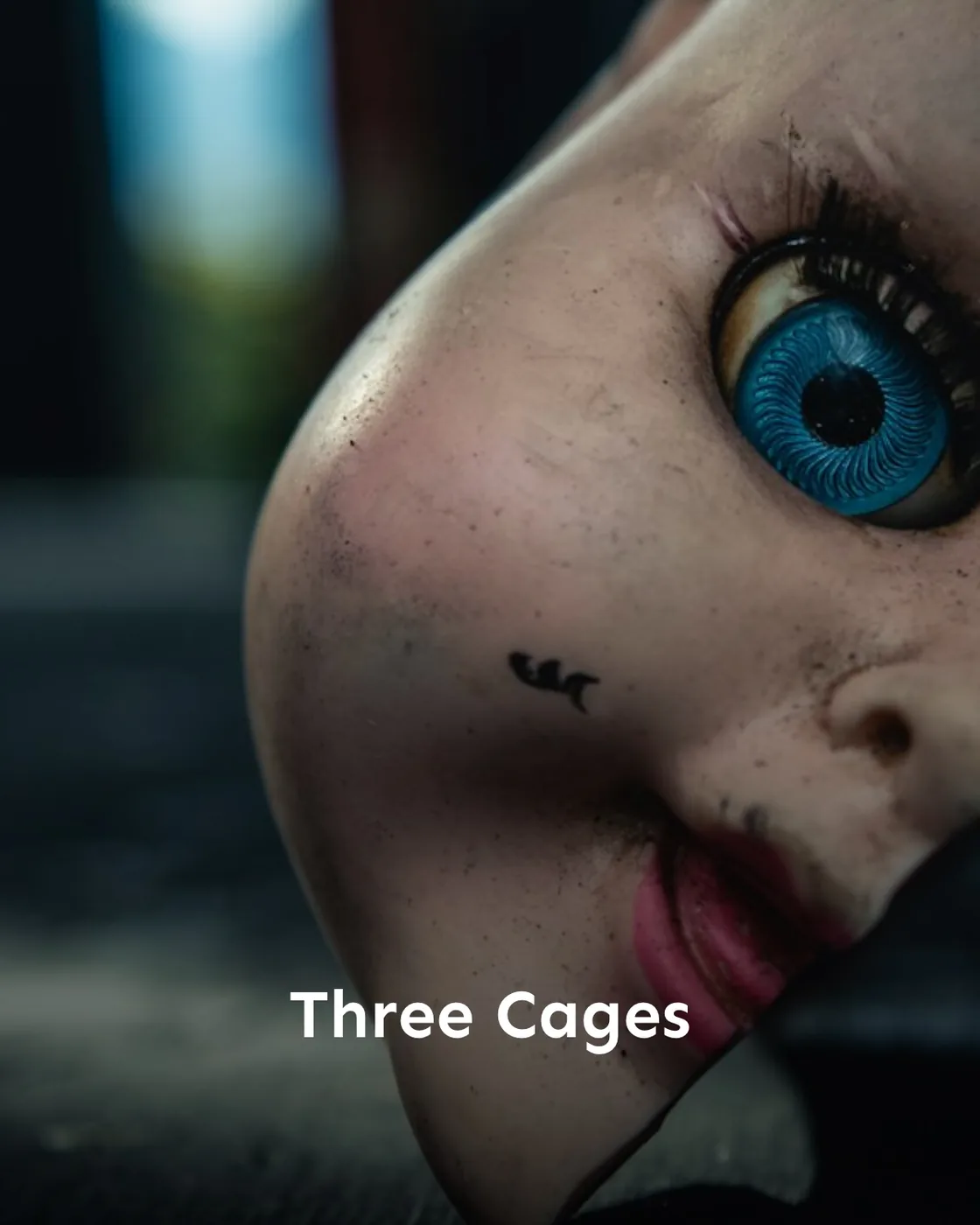 shallow focus photography of baby doll's half face