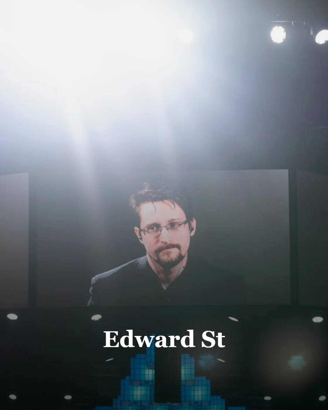 men's black suit on screen