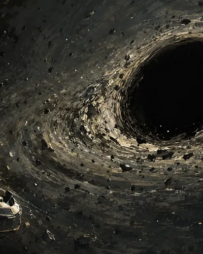 Cover image for Sucked Inside a Black Hole