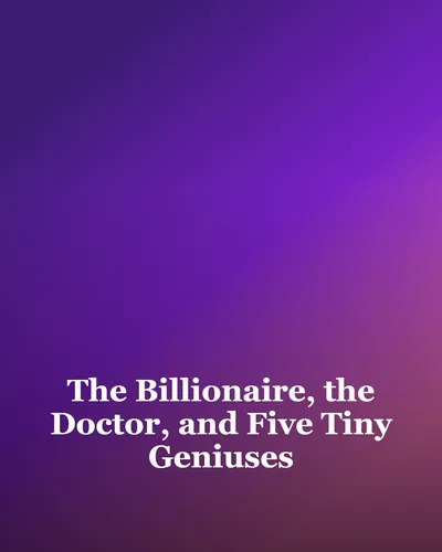 Cover image for The Billionaire, the Doctor, and Five Tiny Geniuses