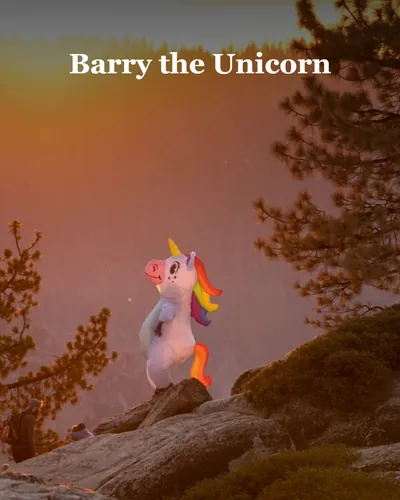 Cover image for Barry the Unicorn