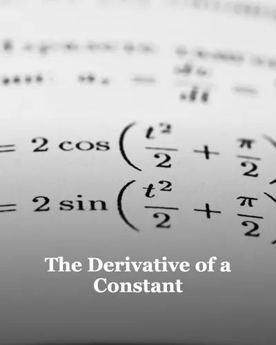 Cover image for The Derivative of a Constant