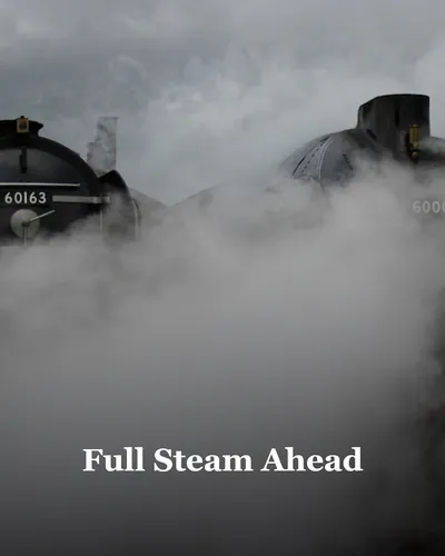 Cover image for Full Steam Ahead