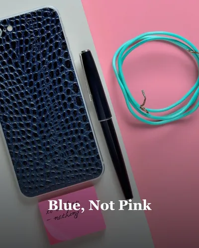 Cover image for Blue, Not Pink