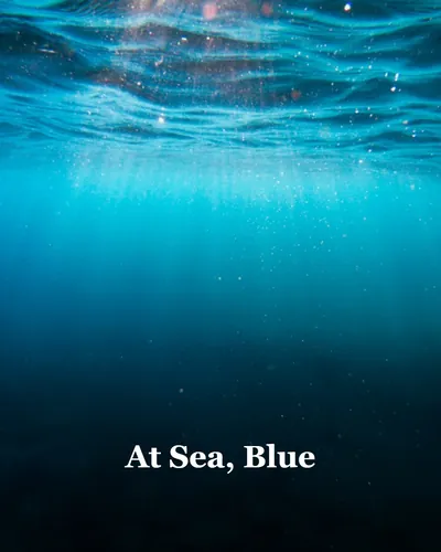 Cover image for At Sea, Blue