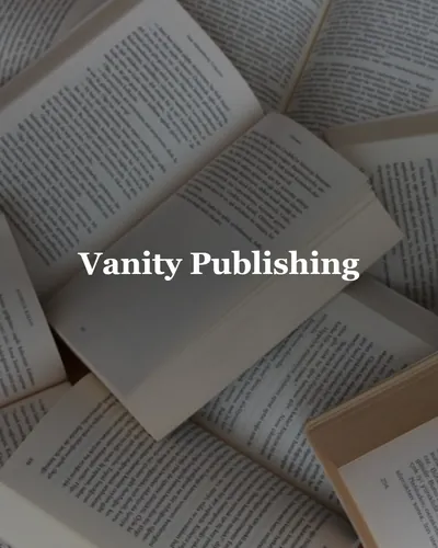 Cover image for Vanity Publishing