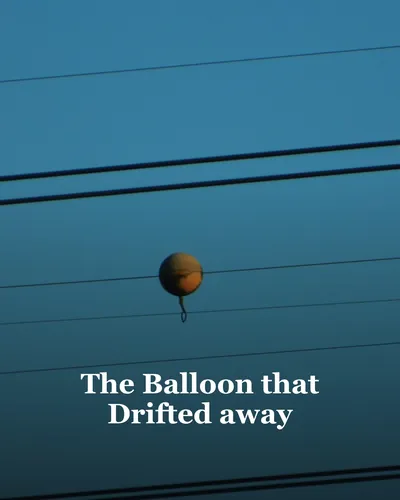 Cover image for The Balloon that Drifted away