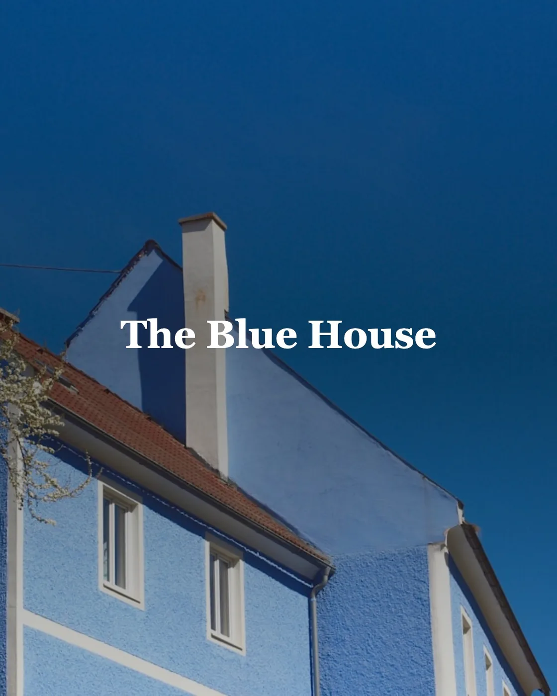 a house with a chimney