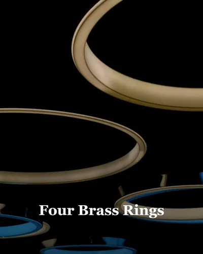 Cover image for Four Brass Rings