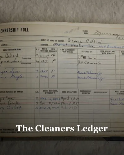 Cover image for The Cleaners Ledger