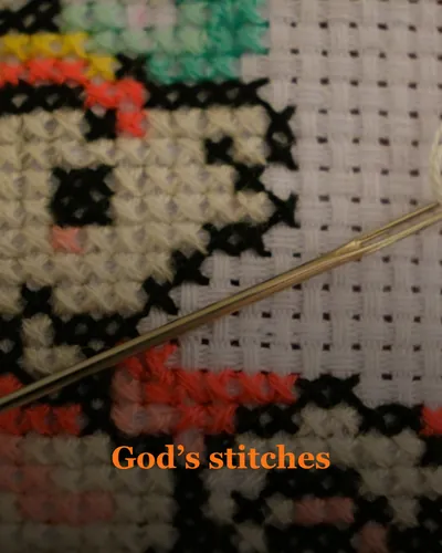 Cover image for God’s stitches