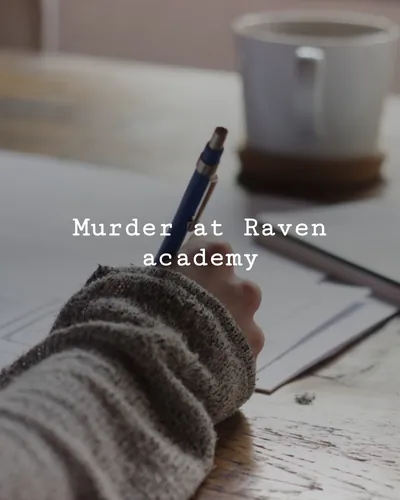 Cover image for Murder at Raven academy