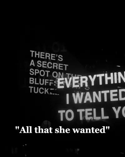 Cover image for "All That She Wanted"