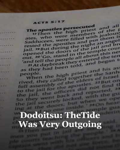 Cover image for Dodoitsu:  TheTide Was Very Outgoing
