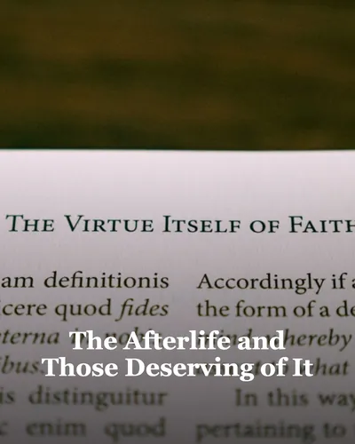 Cover image for The Afterlife and Those Deserving of It