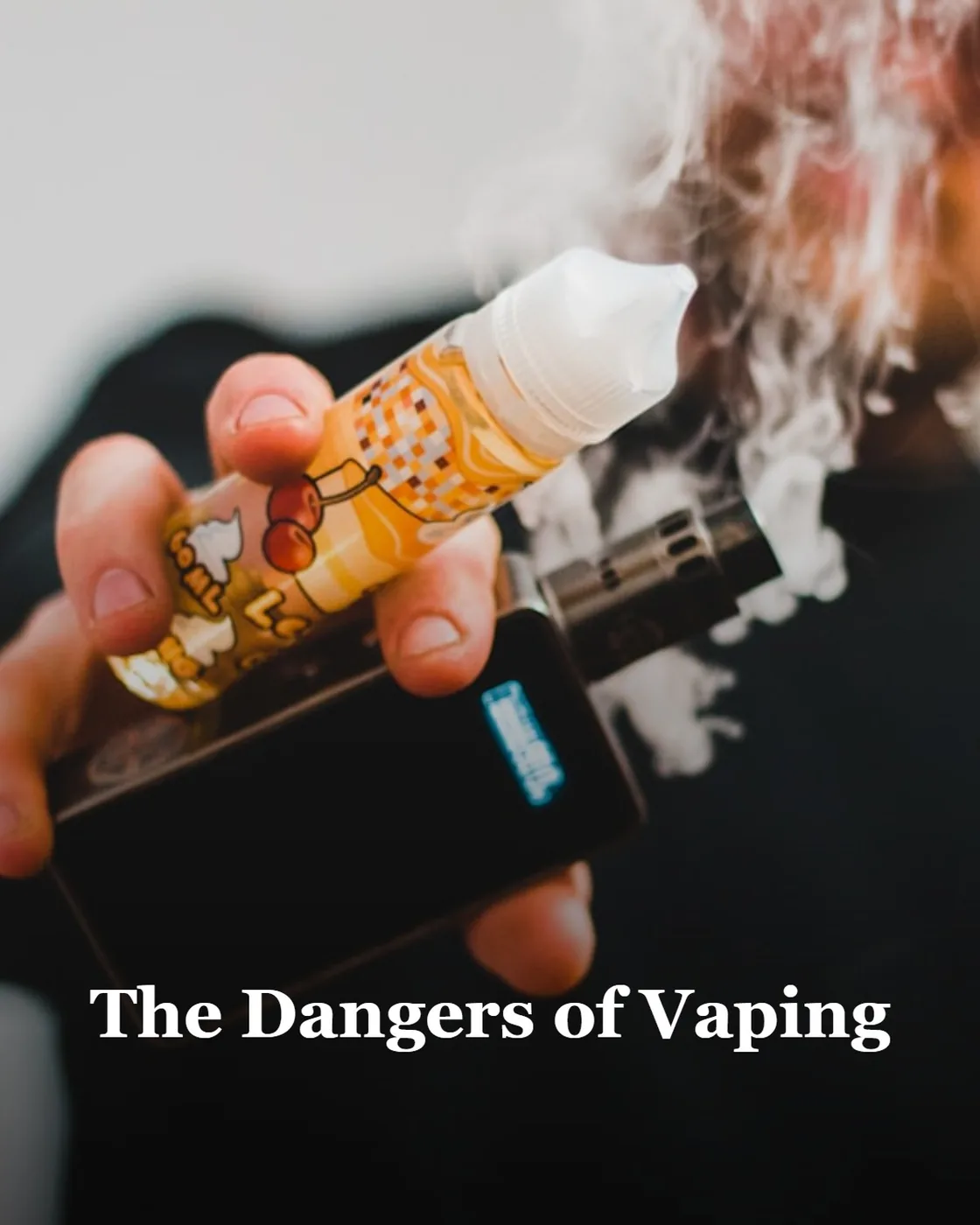 man holding box mod